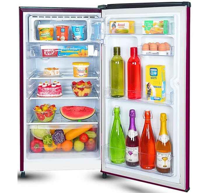 GEM (GRDN-2052GLWTV) 180 L 2 Star Direct-Cool Single Door Refrigerator Galaxy Wine